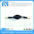 3.5mm Stereo Male to Male Retractable Audio Extension Cable For MP3 iPod iPhone